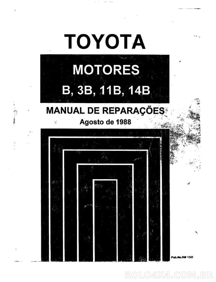 Manual de reparações Motores Toyota