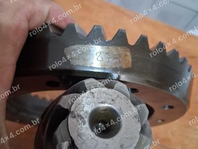 Coroa e pinhão dana 44 , 43x8 