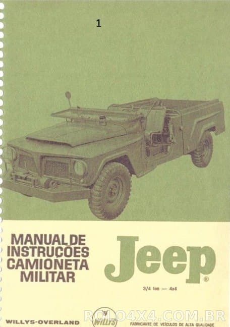 Manual Pickup Militar Willys