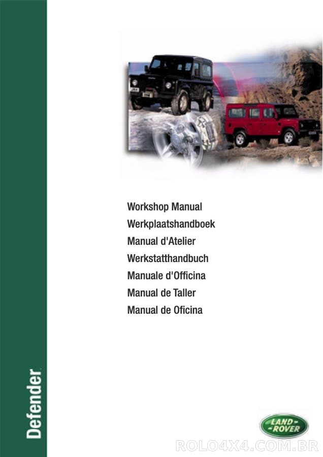 Manual Land Rover Defender 1999