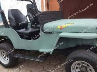 Jeep willys 1951 documentado diesel