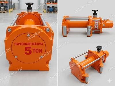GUINCHO HIDRAULICO PARA PLATAFORMA WORK 5TON