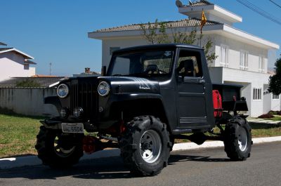 Willys Frente Rural Bicuda Cara De Cavalo Jeep F 75