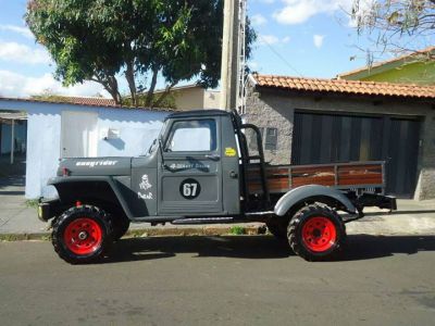 Willys Frente Rural Bicuda Cara De Cavalo Jeep F 75