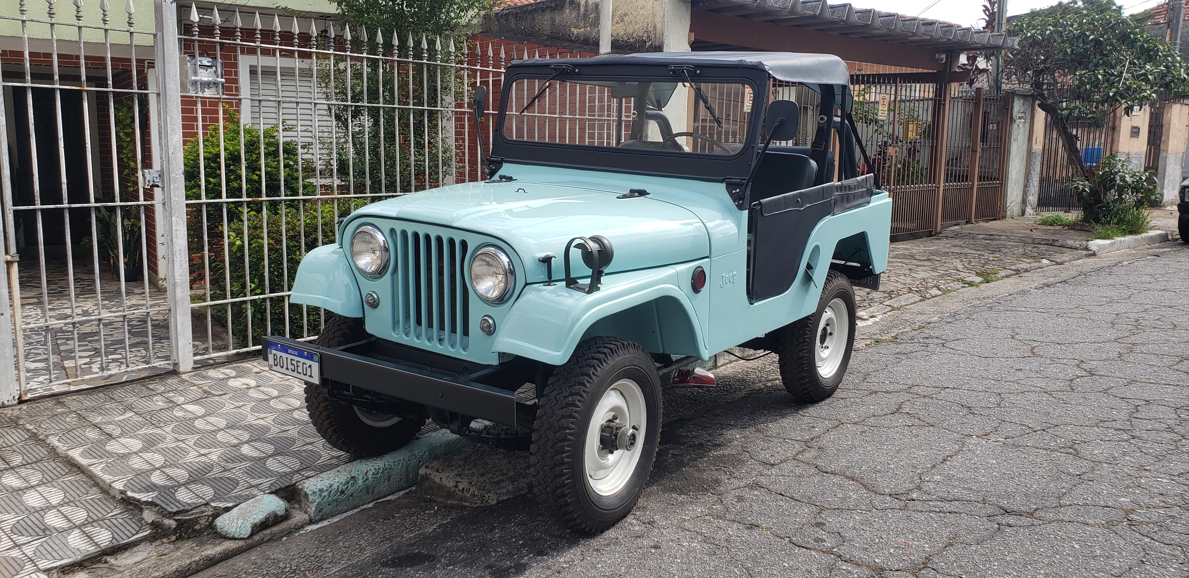 Jeep 1971 Azul