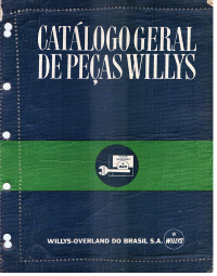 Catálogo Geral de Peças Willys