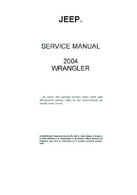 Manual de Serviço Jeep Wrangler 2004